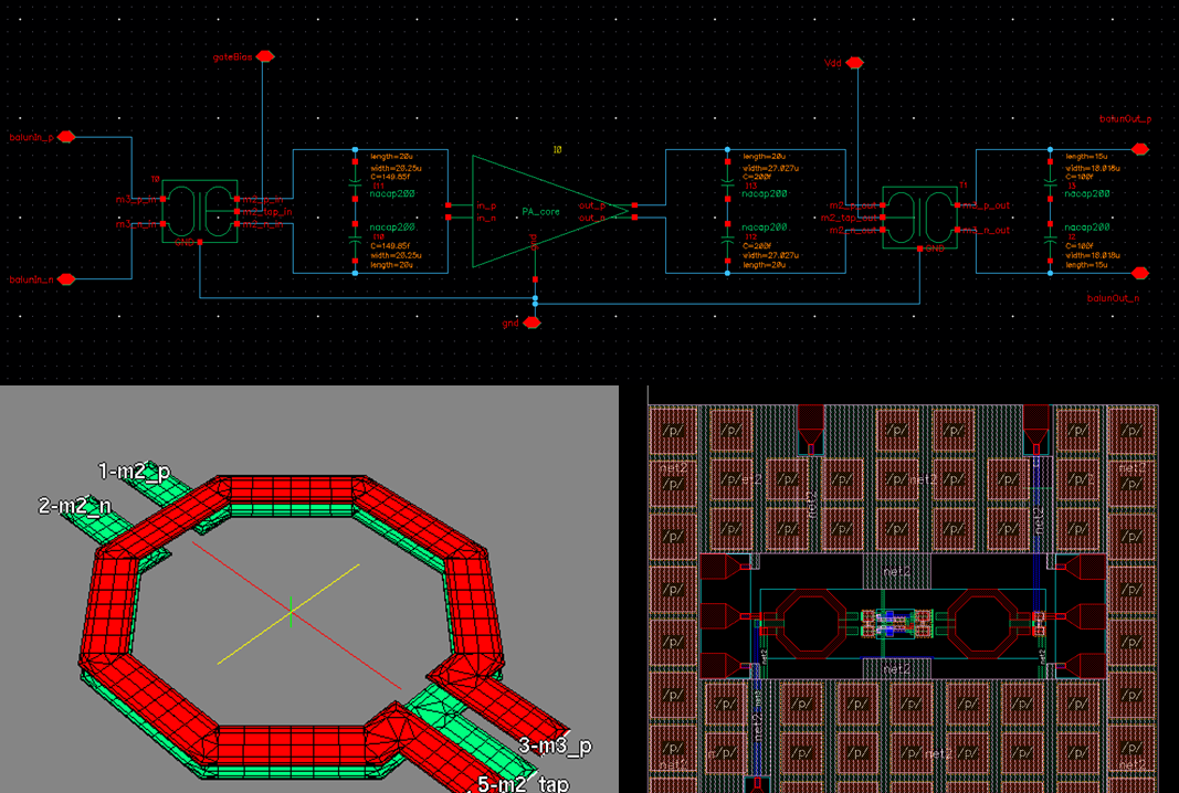 Process Design Kit demonstration - NordAmps